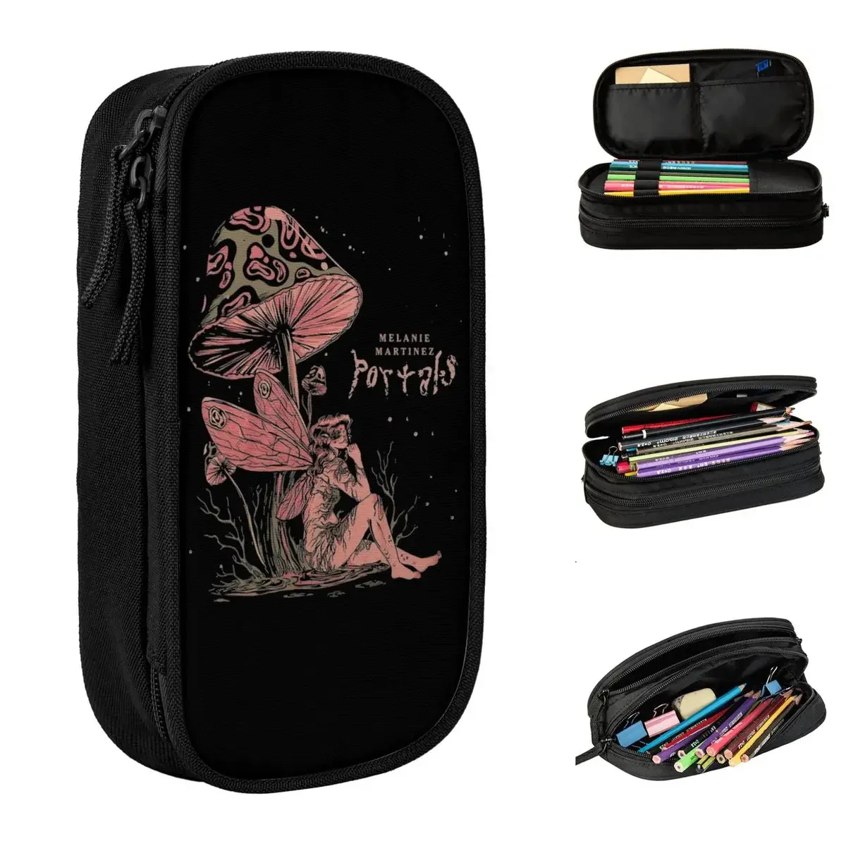 Portals Mushroom Melanies Martinez Pen Box Double Layer Large Capacity Kids School Supplies Pencilcase Suprise Gift
Portals Mushroom Melanies Martinez Pen Box Double Layer Large Capacity Kids School Supplies Pencilcase Suprise Gift