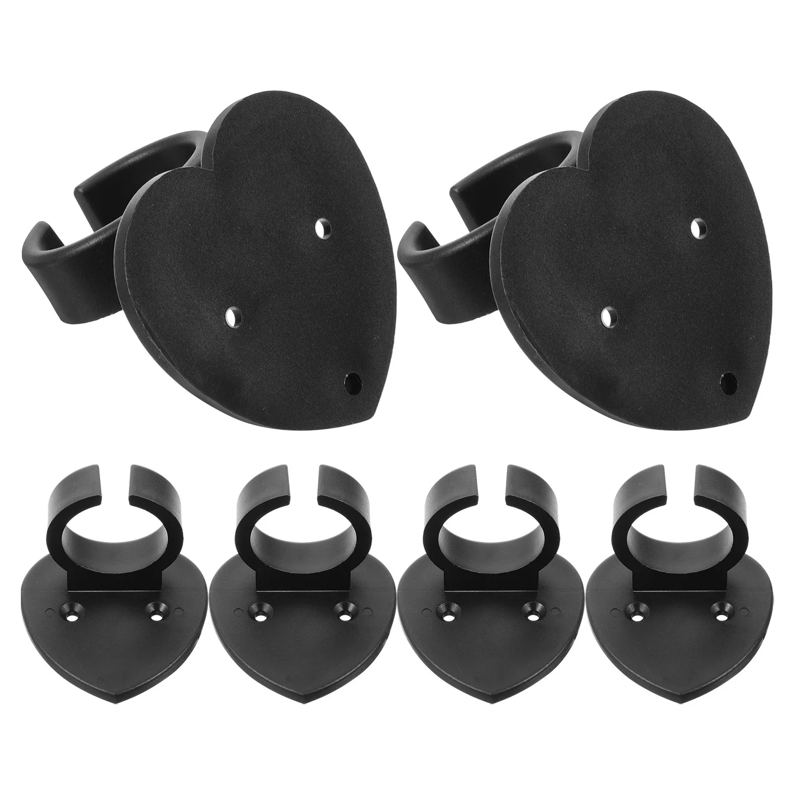 6pcs Microphone Fixing Clips Holder Wall Mount Heart Shaped Anti Rolling Rings for Stand KTV Supplies Accessories White
6pcs Microphone Fixing Clips Holder Wall Mount Heart Shaped Anti Rolling Rings for Stand KTV Supplies Accessories White