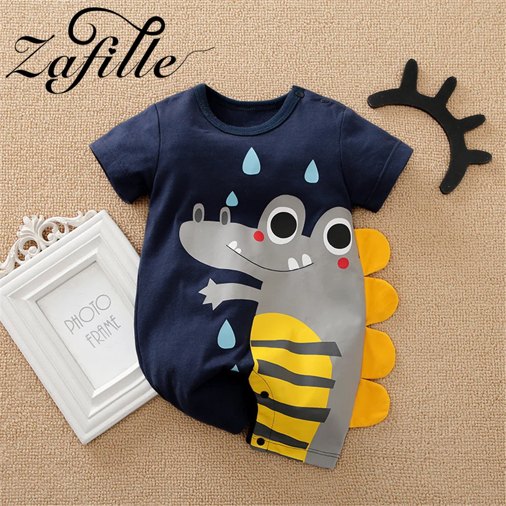 ZAFILLE Animals Cartoon Newborn Overalls For Kids Toddler Boys Rompers Crocodile Printed Baby Clothes Summer Children Jumpsuits
ZAFILLE Animals Cartoon Newborn Overalls For Kids Toddler Boys Rompers Crocodile Printed Baby Clothes Summer Children Jumpsuits