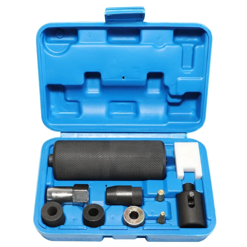 Набор инструментов для установки и снятия уплотнения топливной форсунки Совместимый набор для снятия установки сальников
Набор инструментов для установки и снятия уплотнения топливной форсунки Совместимый набор для снятия установки сальников