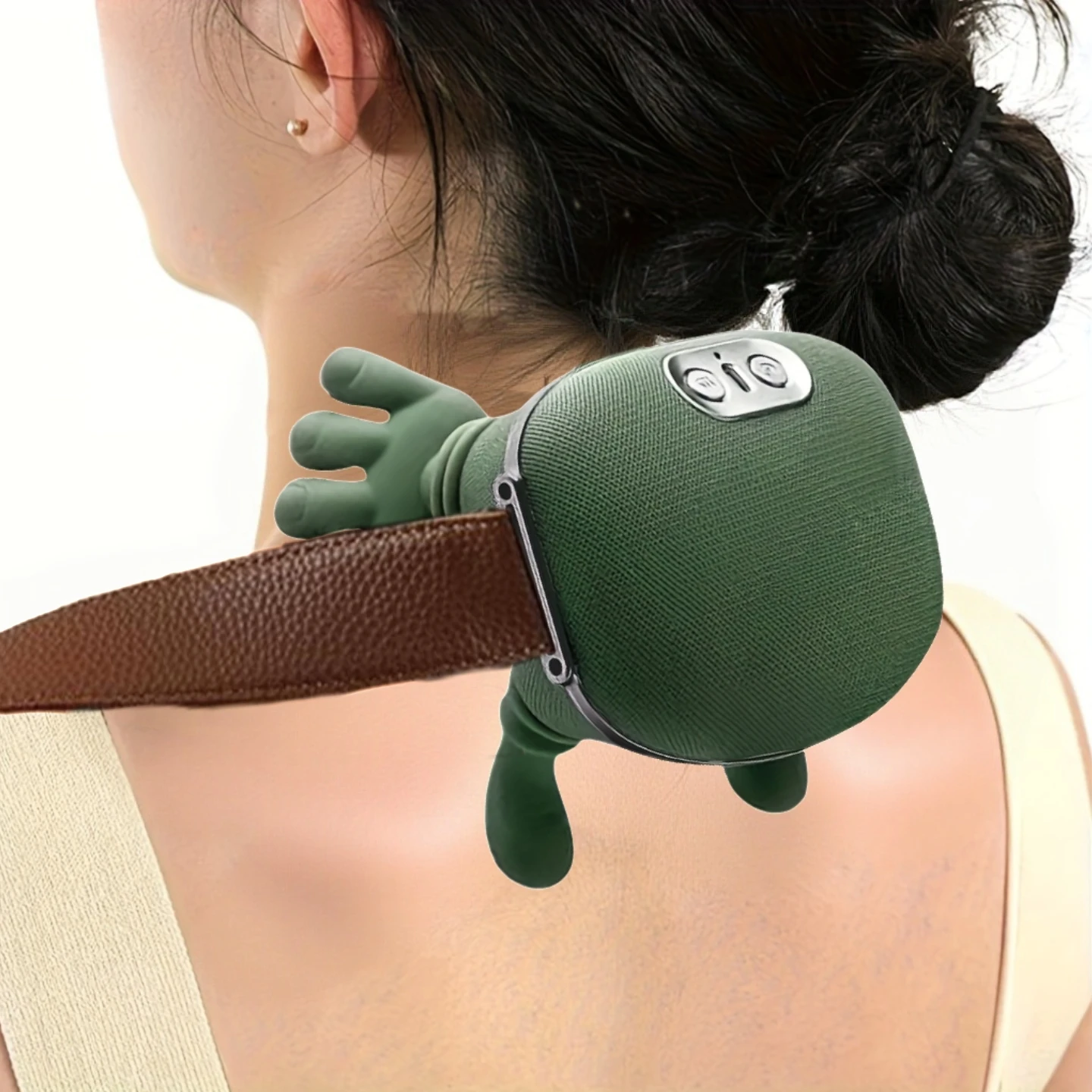 Bionic Neck Shoulder Massager 4D Kneading 3 Level Modes 2 Zone Heating Cordless Portable for Waist Leg Body Muscle Pain Relief
Bionic Neck Shoulder Massager 4D Kneading 3 Level Modes 2 Zone Heating Cordless Portable for Waist Leg Body Muscle Pain Relief