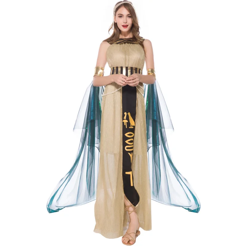 Greek Queen Cosplay Costume Medieval Egypt Cleopatra Dress Myth Goddess Carnival Dress Role Play Egyptian Women Cosplay Costumes
Greek Queen Cosplay Costume Medieval Egypt Cleopatra Dress Myth Goddess Carnival Dress Role Play Egyptian Women Cosplay Costumes