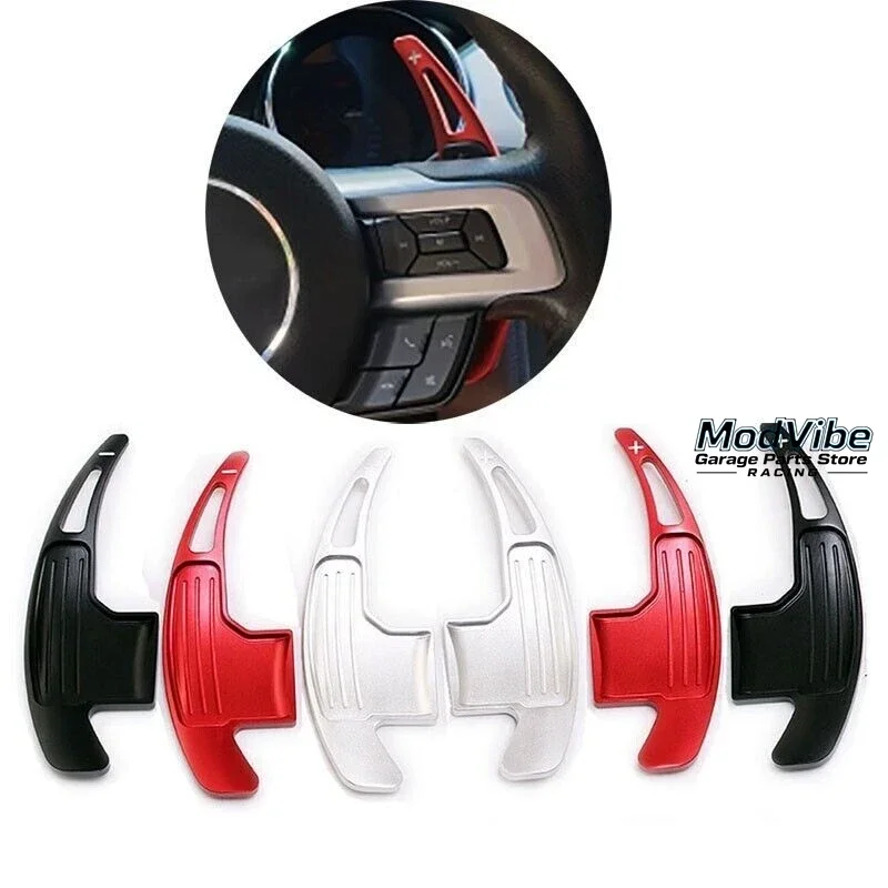 Aluminum Alloy Car Steering Wheel Shift Paddle Shifter Gear Extension for Ford Mustang 2015 2016 2017 2018 2019 Car Accessories
Aluminum Alloy Car Steering Wheel Shift Paddle Shifter Gear Extension for Ford Mustang 2015 2016 2017 2018 2019 Car Accessories
