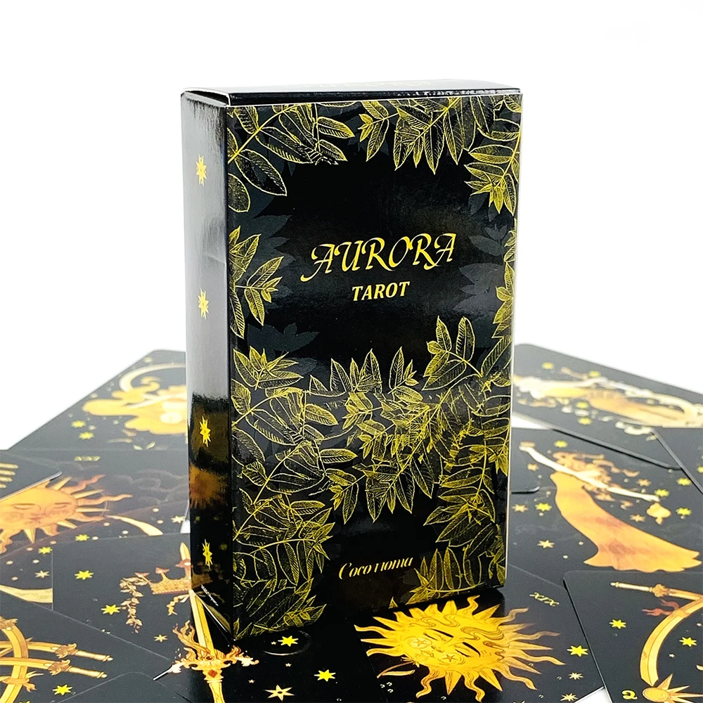 New Aurora Tarot Cards 78 Pcs Tarot Cards 10.3*6cm Predictive Divination Board Game Cards Game,Holiday Game Camping Game
New Aurora Tarot Cards 78 Pcs Tarot Cards 10.3*6cm Predictive Divination Board Game Cards Game,Holiday Game Camping Game