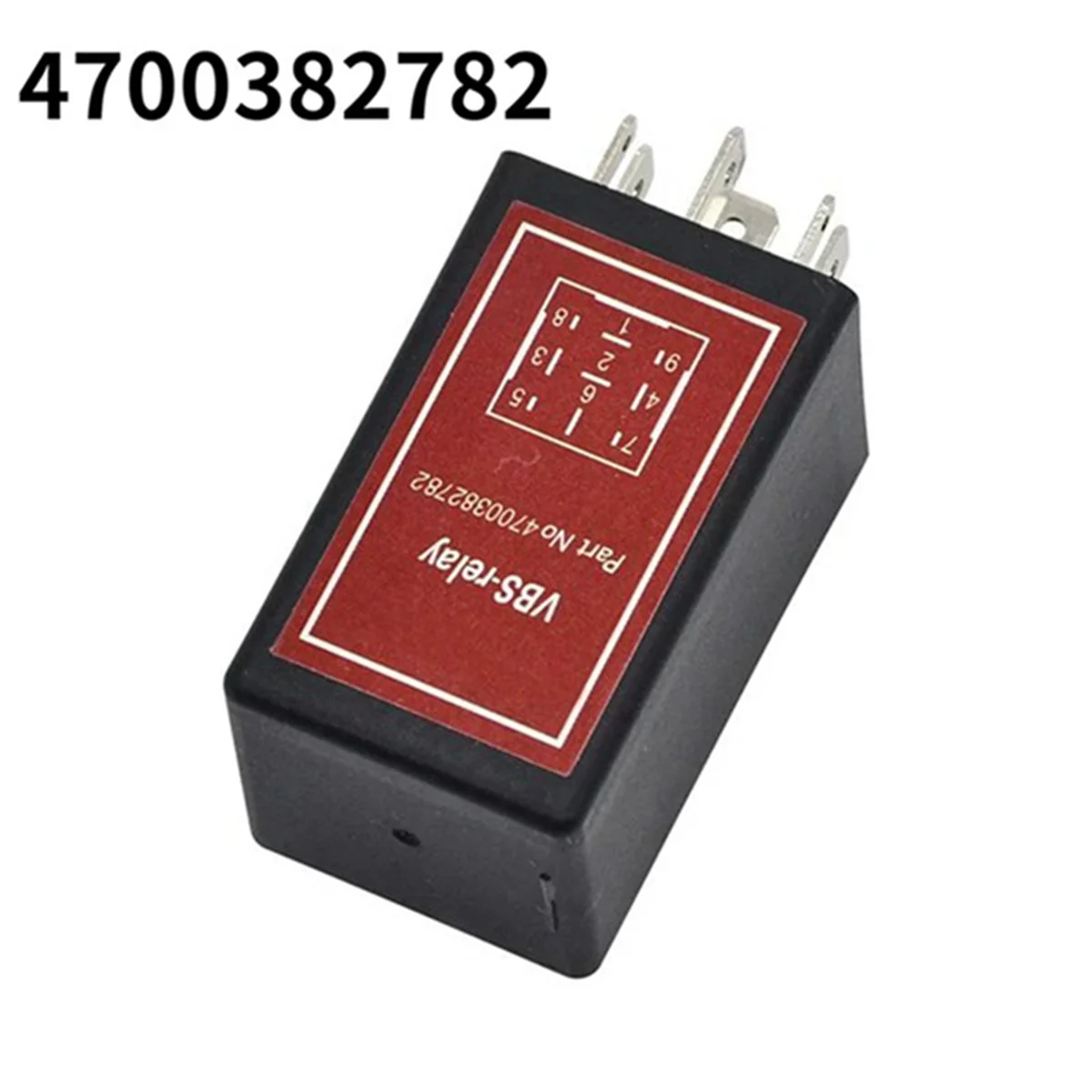 382782 4700382782 370233 VBS Relay for Dynapac Roller CA152 CA251 CC102 CC232 CC412 CC422 CC722 CC900JKL
382782 4700382782 370233 VBS Relay for Dynapac Roller CA152 CA251 CC102 CC232 CC412 CC422 CC722 CC900JKL