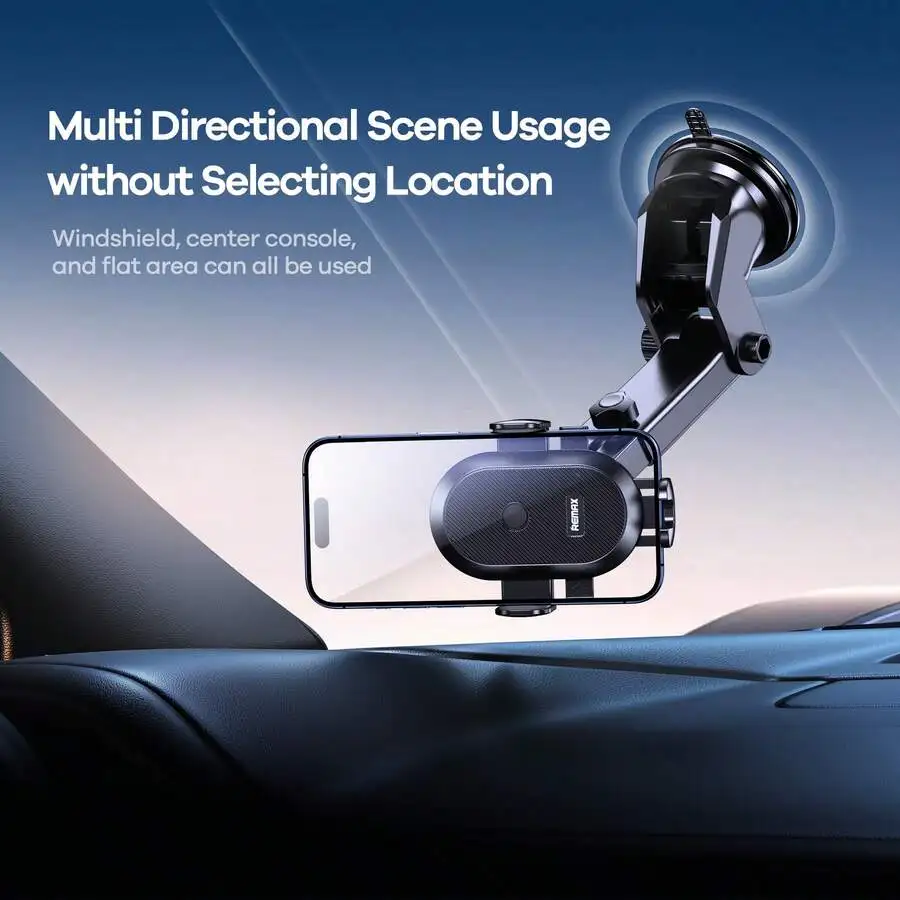 Versatile Suction Mount For Car Dashboard Or Windshield, 360° Adjustable With Quick Lock, Hollow Silicone Grip, 4–6.5 Inch
Versatile Suction Mount For Car Dashboard Or Windshield, 360° Adjustable With Quick Lock, Hollow Silicone Grip, 4–6.5 Inch