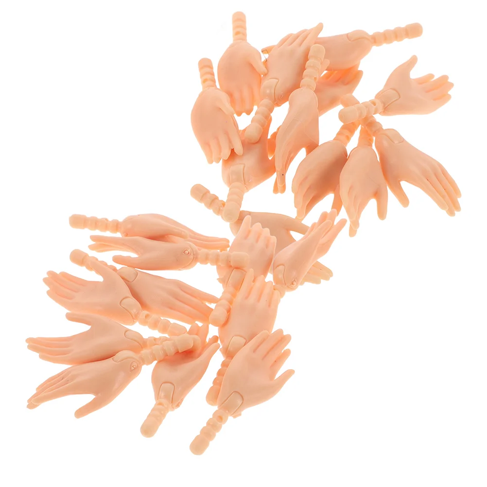 20 Pair Realistic Hand Parts for DIY Crafting Miniature Plastic Hands for Dolls Joint Hand Components Tiny Hand Replacement
20 Pair Realistic Hand Parts for DIY Crafting Miniature Plastic Hands for Dolls Joint Hand Components Tiny Hand Replacement