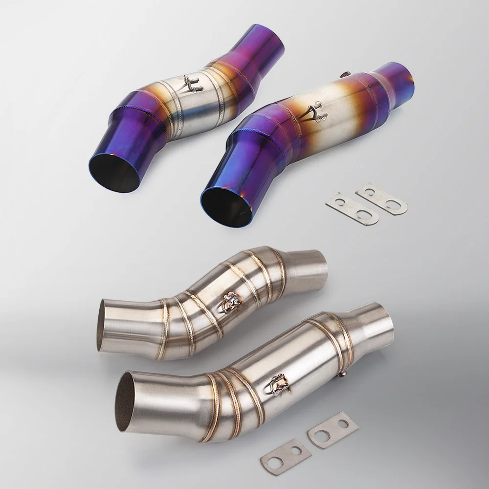 For Kawasaki Z1000 Ninja1000 2010-2024 Motorcycle Dual Output Exhaust Middle Link Pipe Modified
For Kawasaki Z1000 Ninja1000 2010-2024 Motorcycle Dual Output Exhaust Middle Link Pipe Modified