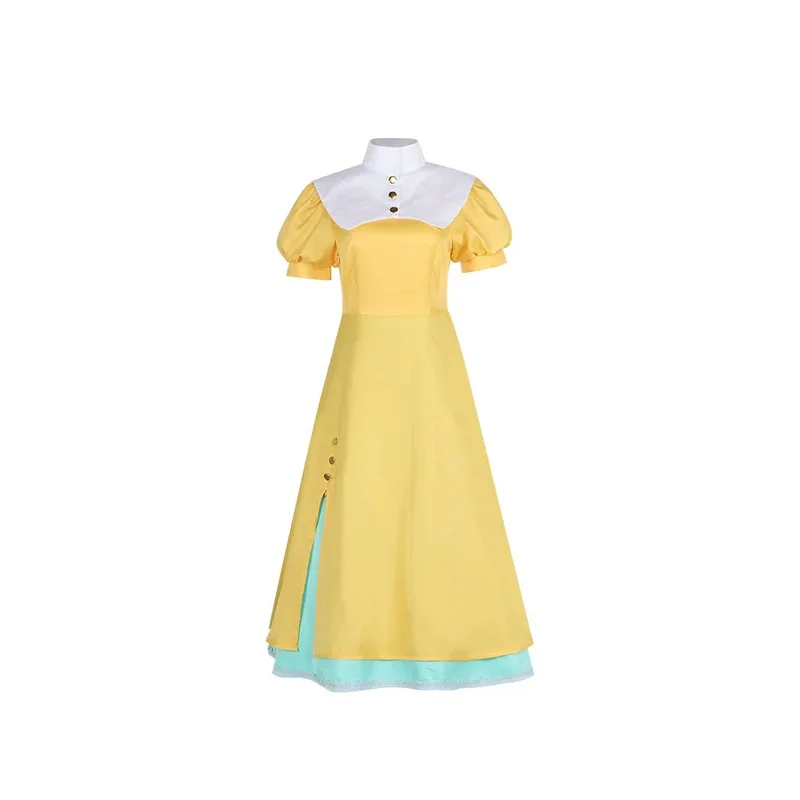 Аниме Волшебная Сакура Косплей Tomoyo Daidouji Костюм Повседневное желтое длинное платье Юбка Лолиты для девочек Наряд для вечеринки на Хэллоуин для женщин 5
Аниме Волшебная Сакура Косплей Tomoyo Daidouji Костюм Повседневное желтое длинное платье Юбка Лолиты для девочек Наряд для вечеринки на Хэллоуин для женщин 5