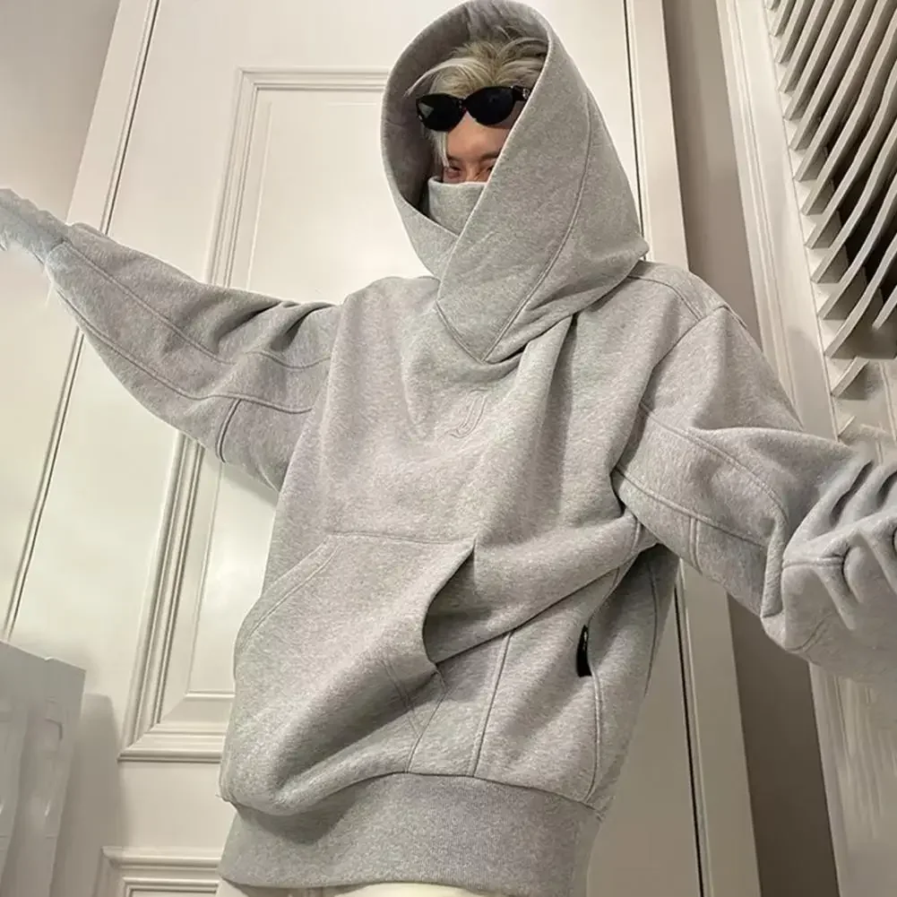 Fashion Spring Hoodie Pullover Mask Mid-length Spring Hoodie Oversized Men's Street Hoodie Solid Color for Both Men and Women
Fashion Spring Hoodie Pullover Mask Mid-length Spring Hoodie Oversized Men's Street Hoodie Solid Color for Both Men and Women