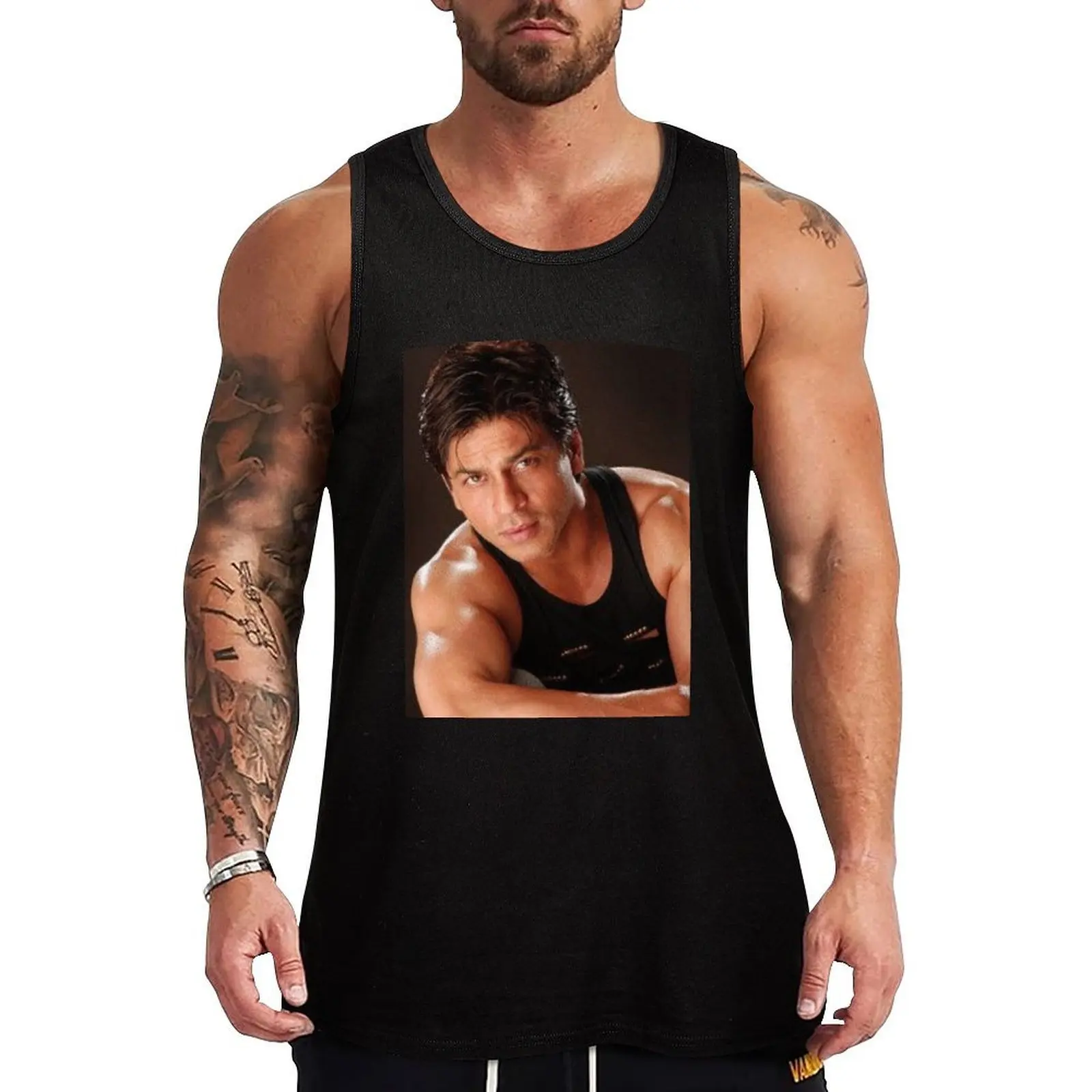 shahrukh khan Tank Top fitness clothing for men anime clothes gym running shirt underwear
shahrukh khan Tank Top fitness clothing for men anime clothes gym running shirt underwear