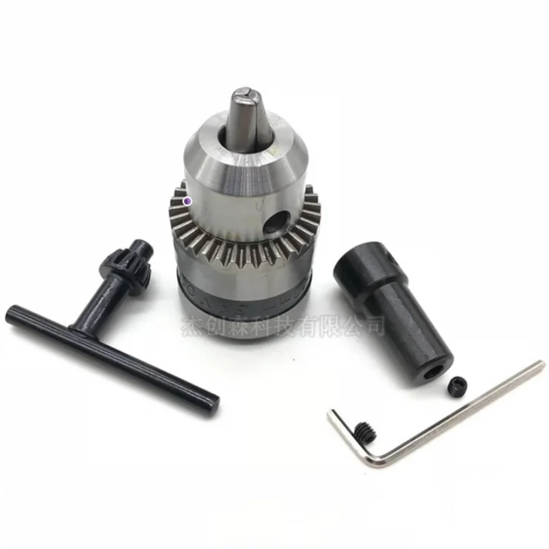 JT0/B10/B12 Wrench Drill Chuck Taper With Motor Connecting Rod DIY Electric Drill Grinder Chuck /Shaft Sleeve
JT0/B10/B12 Wrench Drill Chuck Taper With Motor Connecting Rod DIY Electric Drill Grinder Chuck /Shaft Sleeve