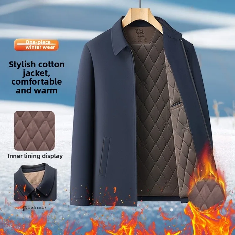 Pierre Cardin Men's Thiened Camel down Cotton Jaet Warm Busin Casual Fall Winter New Sle Dad Coat Stand Fit Long ...
Pierre Cardin Men's Thiened Camel down Cotton Jaet Warm Busin Casual Fall Winter New Sle Dad Coat Stand Fit Long ...