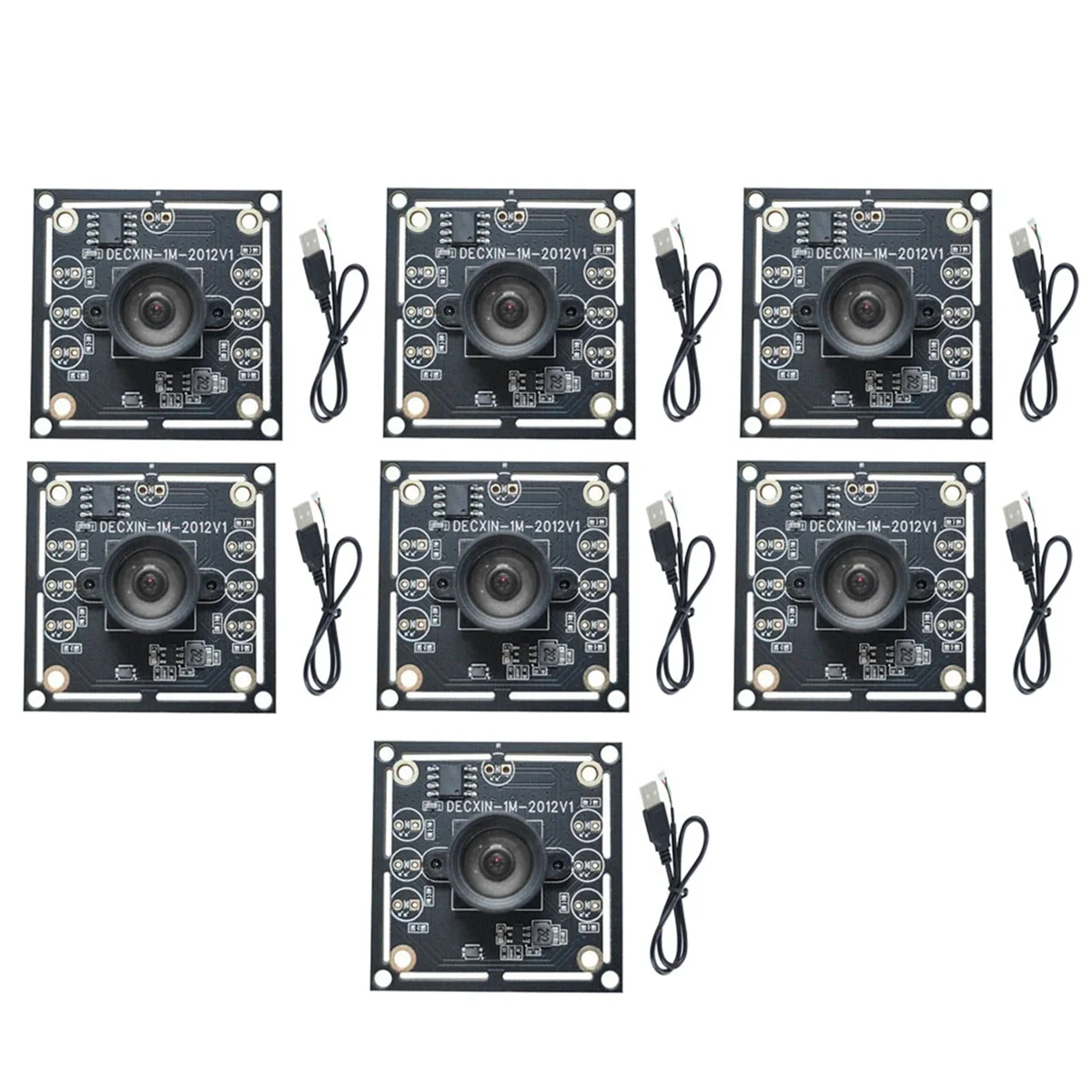 Hot sale 7PCS 100 Degree Camera Module 1MP OV9732 1280x720 30fps USB Camera Module Drive Free for WinXP/7/8/10 with 60cm Cable
Hot sale 7PCS 100 Degree Camera Module 1MP OV9732 1280x720 30fps USB Camera Module Drive Free for WinXP/7/8/10 with 60cm Cable