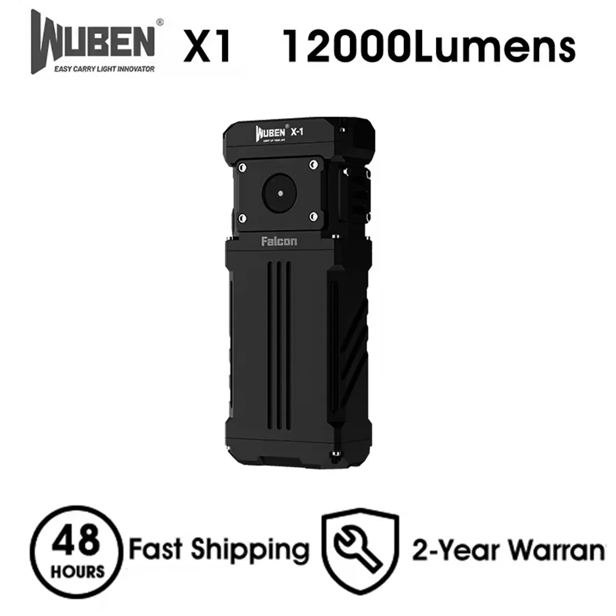 WUBEN X1 Rechargeable EDC Flashlight 12000Lumens Protable Ultra-Bright Waterproof Powerful Torch For Outdoors Camping Bike Light
WUBEN X1 Rechargeable EDC Flashlight 12000Lumens Protable Ultra-Bright Waterproof Powerful Torch For Outdoors Camping Bike Light