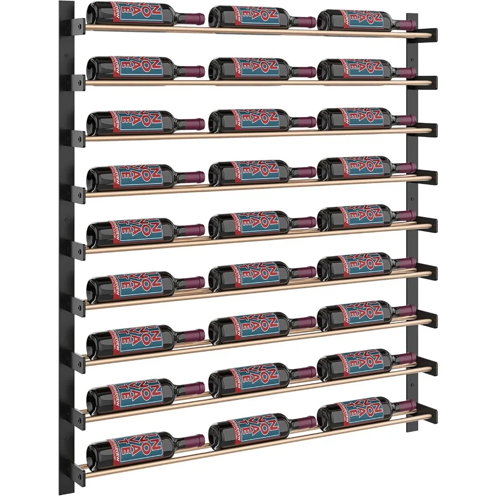 Evolution Wine Wall 45 (настенная металлическая система винных стоек) (золотистая бронза/матовый черный, 27 бутылок (одна глубина))
Evolution Wine Wall 45 (настенная металлическая система винных стоек) (золотистая бронза/матовый черный, 27 бутылок (одна глубина))