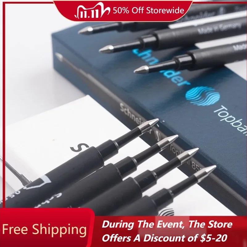 Germany Imported Schneider 850 Refill Black Neutral Refill 0.5mm Ballpoint Pen Journaling Drawing Notes Luxury Fountain Pens
Germany Imported Schneider 850 Refill Black Neutral Refill 0.5mm Ballpoint Pen Journaling Drawing Notes Luxury Fountain Pens