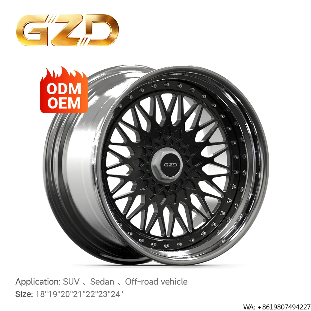 GZD High Quality 5x114.3 Rims Hot Selling Two Piece Wheels off Road Rims Made in China Pickup & Suv Wheels
GZD High Quality 5x114.3 Rims Hot Selling Two Piece Wheels off Road Rims Made in China Pickup & Suv Wheels