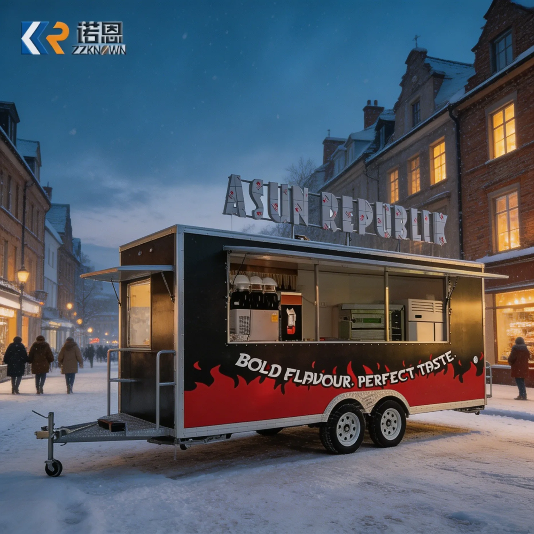 Fully Equipped Food Vending Van Mobile Catering Concession Truck Fast Food Trailer Cart for Street Sale
Fully Equipped Food Vending Van Mobile Catering Concession Truck Fast Food Trailer Cart for Street Sale
