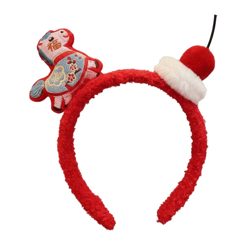 Cute Cartoon Horse Hair Hoop Mascot Pony 2026 New Year Headband Good Luck Red New Year Headpiece Photo Prop
Cute Cartoon Horse Hair Hoop Mascot Pony 2026 New Year Headband Good Luck Red New Year Headpiece Photo Prop