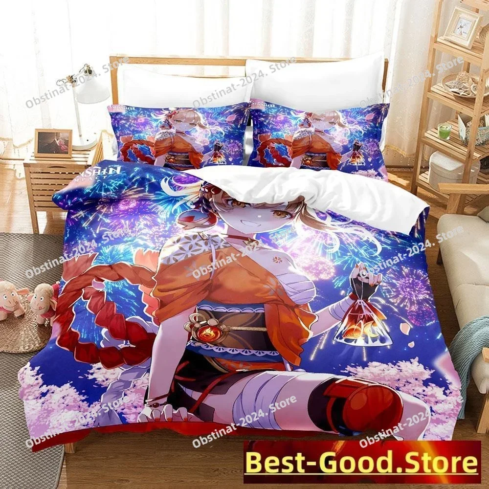 2025 Game Yoimiya Genshin Impact Bedding Set Cartoon Anime three-piece set Adult Kid Bedroom Duvetcover Sets 3D Kawaii Girls
2025 Game Yoimiya Genshin Impact Bedding Set Cartoon Anime three-piece set Adult Kid Bedroom Duvetcover Sets 3D Kawaii Girls