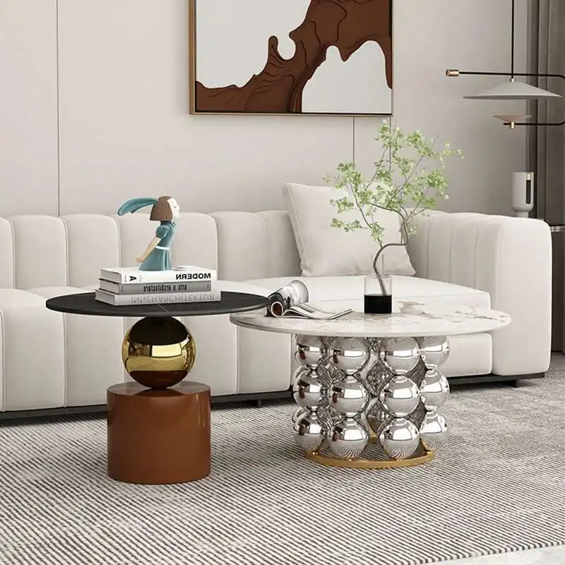 Balcony Simple Marble Coffee Table Nordic Clear Italian Round Bed Side Table Sofa Stone Kaffee Tische Living Room Accessories
Balcony Simple Marble Coffee Table Nordic Clear Italian Round Bed Side Table Sofa Stone Kaffee Tische Living Room Accessories