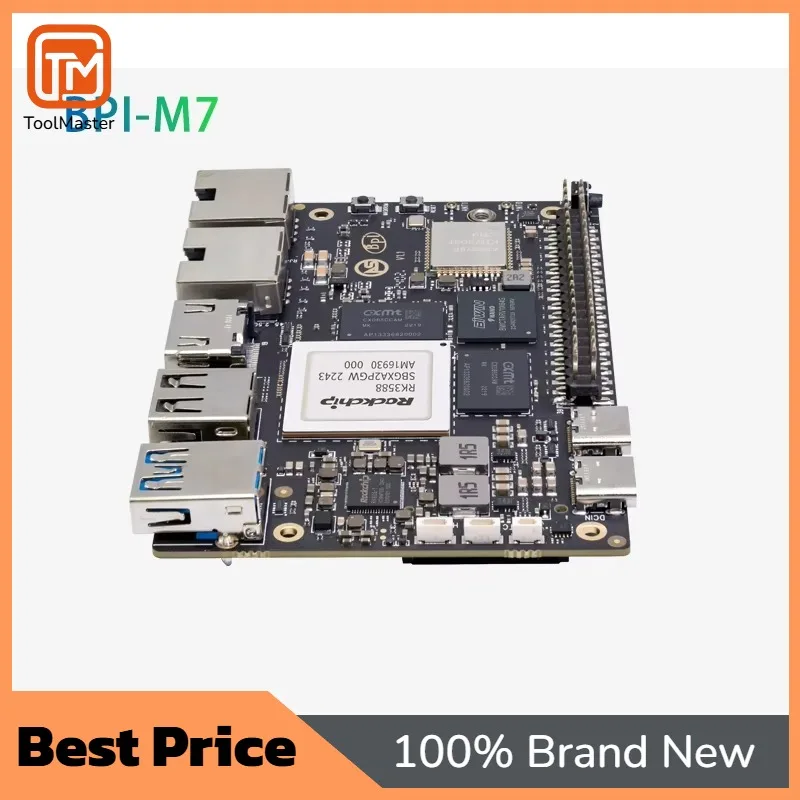 【Hot Sale】BananaPi BPI-Banana Pie Development Board With RK3588 Chip Solution Supports Ruixin Micro Linux Android OS Development
【Hot Sale】BananaPi BPI-Banana Pie Development Board With RK3588 Chip Solution Supports Ruixin Micro Linux Android OS Development