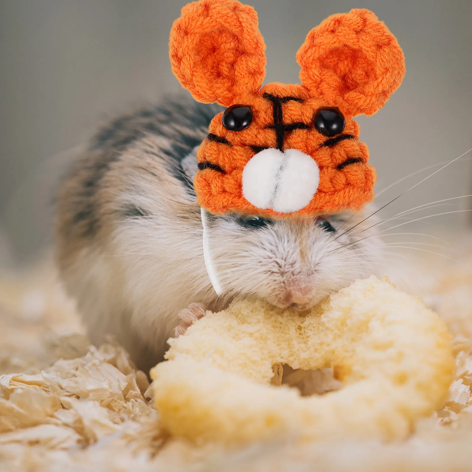 1PC Lightweight Adjustable Hamster Hat Small Holiday Party Clothing Supplies Photo Props Tiger Head Accessories Mini Knitted Hat
1PC Lightweight Adjustable Hamster Hat Small Holiday Party Clothing Supplies Photo Props Tiger Head Accessories Mini Knitted Hat