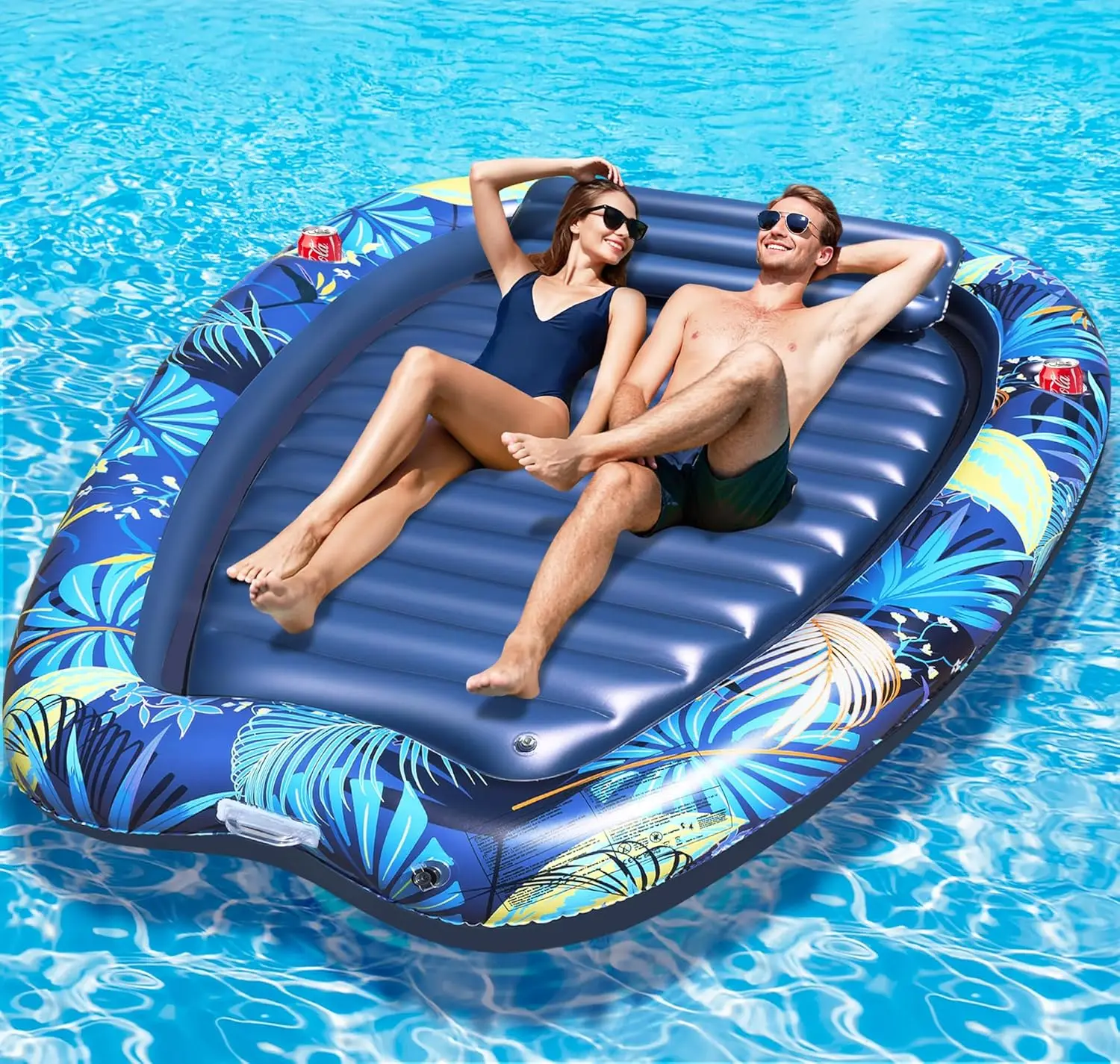 2026 Luxury 2 Person Inflatable Tanning Pool Lounger Float, 90 x 67 I h Extra Inflatable Tanning Bed, Sunbathing Pool wit
2026 Luxury 2 Person Inflatable Tanning Pool Lounger Float, 90 x 67 I h Extra Inflatable Tanning Bed, Sunbathing Pool wit