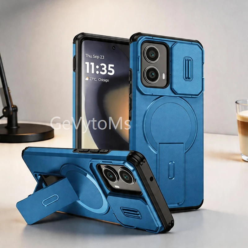 Lens Cover+Kickstand Case For Motorola Edge 2025 2024 Magnet Car Holder Adsorbable Shockproof Cases For Motorola Moto Edge 2025
Lens Cover+Kickstand Case For Motorola Edge 2025 2024 Magnet Car Holder Adsorbable Shockproof Cases For Motorola Moto Edge 2025