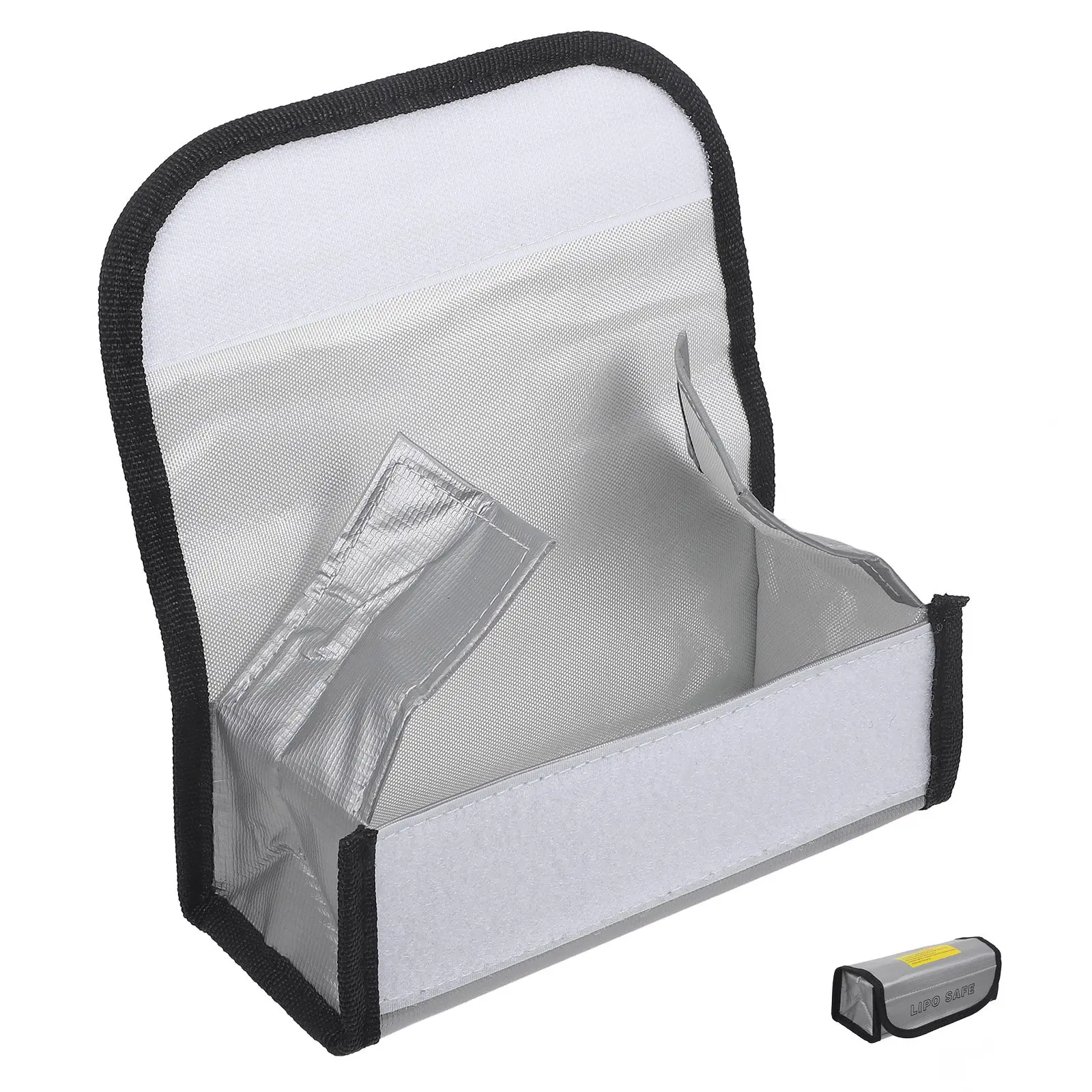 Protection Bag Fireproof Explosion Proof Storage Pouch for Lipo Batteries Safe Holders Aluminum Foil Toy
Protection Bag Fireproof Explosion Proof Storage Pouch for Lipo Batteries Safe Holders Aluminum Foil Toy