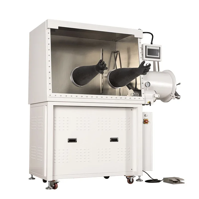 Purification System Manufacturer Laboratory Anhydrous Anaerobic Regeneration Inert Gas Stainless Steel Vacuum Glove Box
Purification System Manufacturer Laboratory Anhydrous Anaerobic Regeneration Inert Gas Stainless Steel Vacuum Glove Box