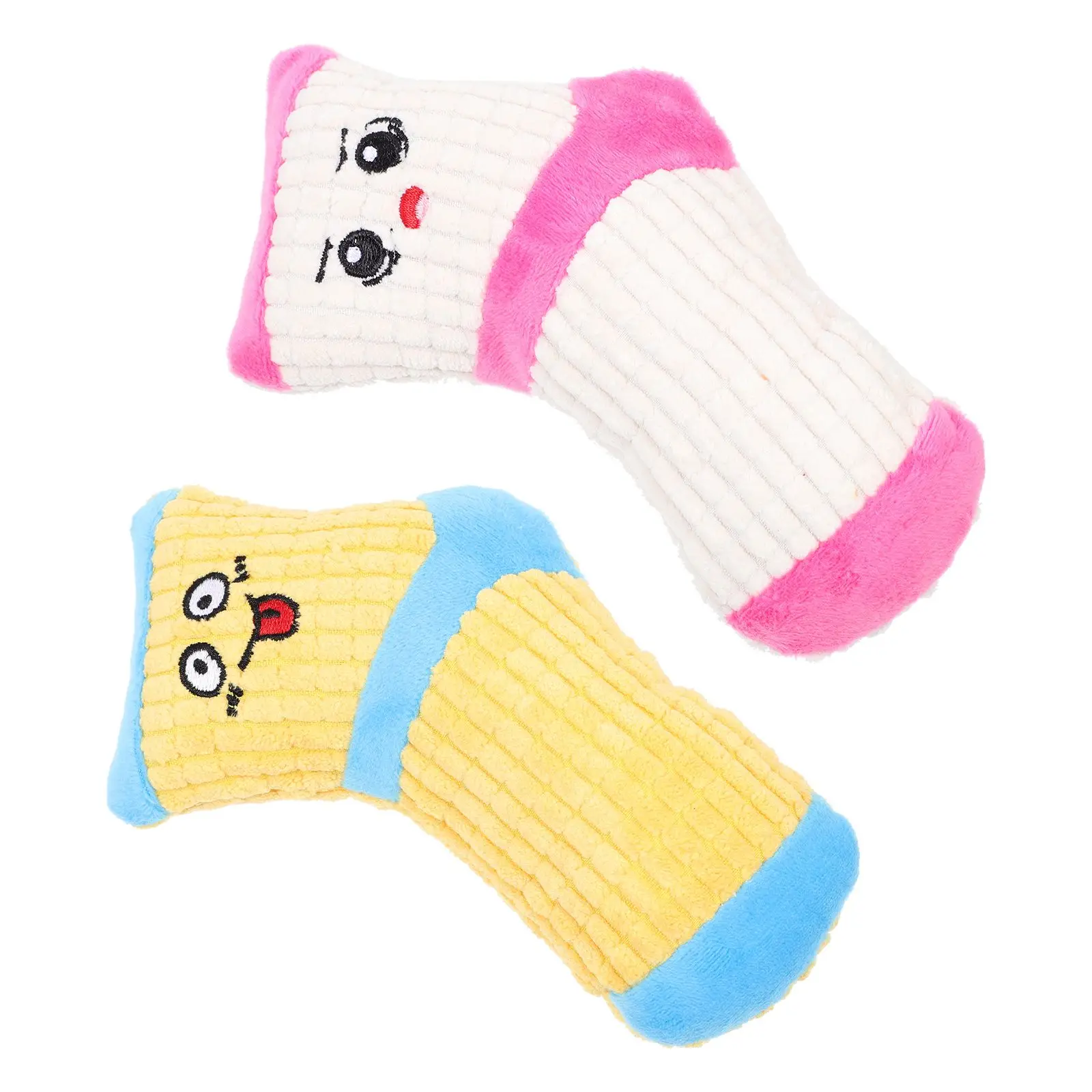 2 Pcs Dog Plush Toy Infant Toys Training Indoor Squeaky for Small Dogs Baby Pet Sounding
2 Pcs Dog Plush Toy Infant Toys Training Indoor Squeaky for Small Dogs Baby Pet Sounding