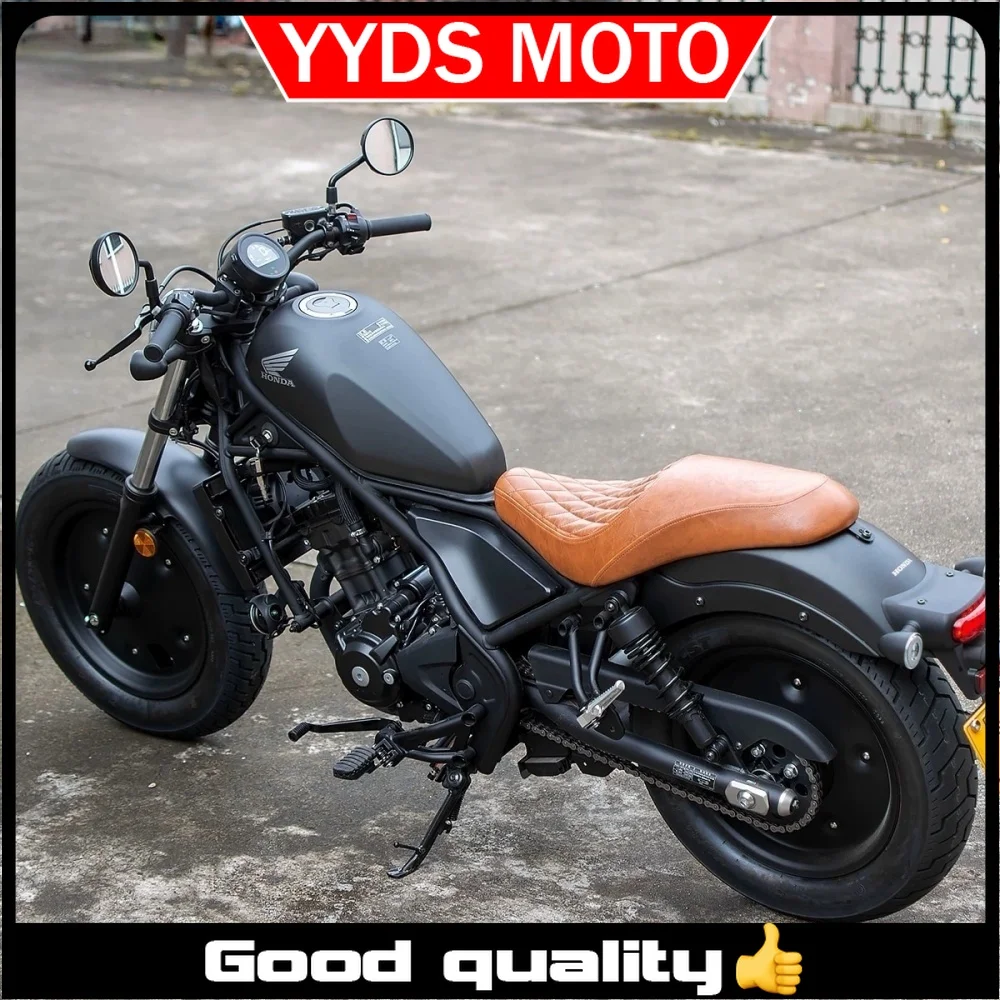For HONDA Rebel 300 CM300 one-piece double seat cushion dedicated straight-up handmade seat bag for honda rebel cm300
For HONDA Rebel 300 CM300 one-piece double seat cushion dedicated straight-up handmade seat bag for honda rebel cm300