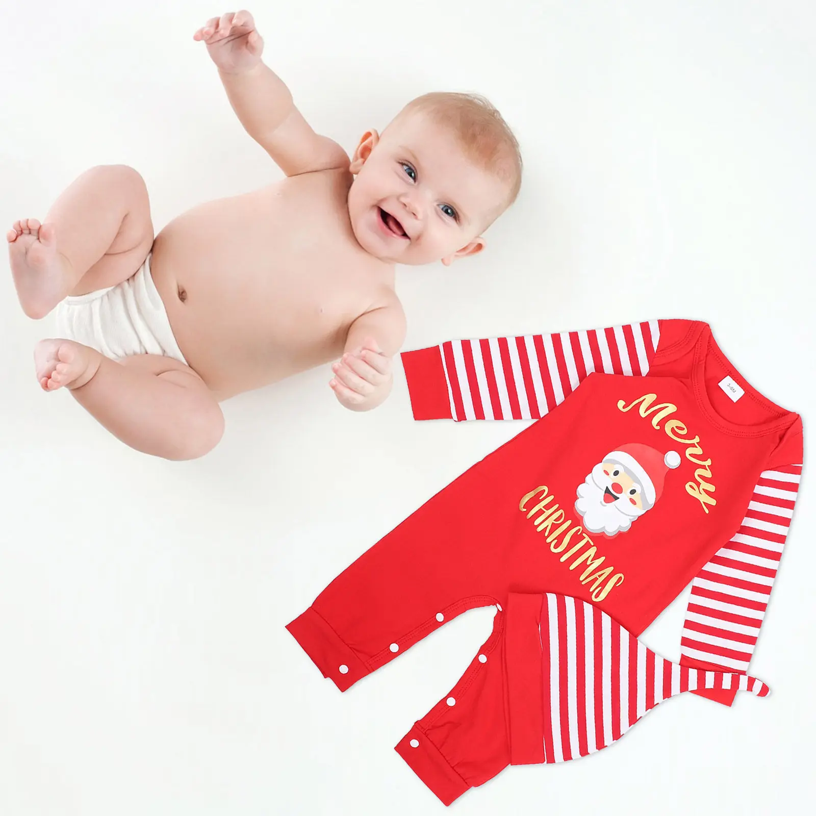 1Pcs Christmas Santa Claus Baby Jumpsuit Long Sleeve Cotton Romper for Toddlers Skin-Friendly Eco-Friendly Xmas Baby Clothes
1Pcs Christmas Santa Claus Baby Jumpsuit Long Sleeve Cotton Romper for Toddlers Skin-Friendly Eco-Friendly Xmas Baby Clothes