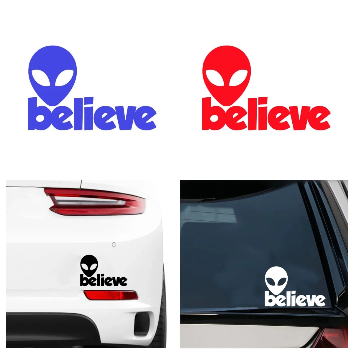 Original Design BELIEVE ET Car Sticker Stay Away Glass Window Body Waterproof Vinyl Decal Decoration
Original Design BELIEVE ET Car Sticker Stay Away Glass Window Body Waterproof Vinyl Decal Decoration
