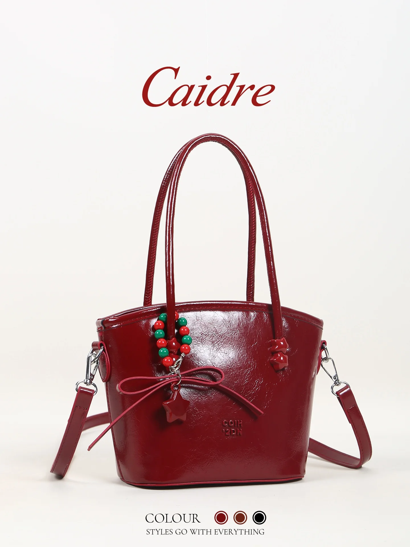 Женская красная сумка-тоут Caidre с мягкой ручкой, корейский стиль, из полиэстера, на молнии, повседневная сумка через плечо
Женская красная сумка-тоут Caidre с мягкой ручкой, корейский стиль, из полиэстера, на молнии, повседневная сумка через плечо