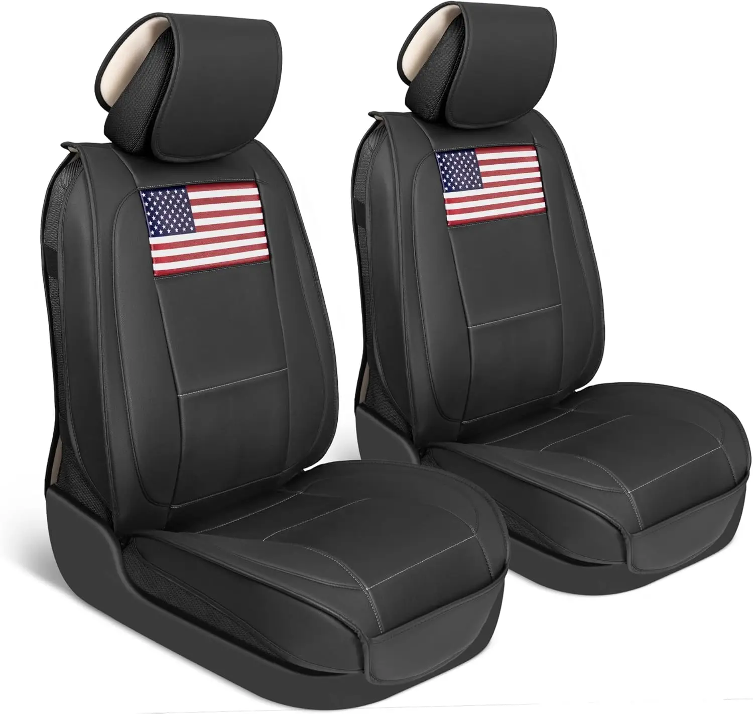 American Flag Seat Covers for Trucks, Cars, & SUV - Napa Leather US Car Seat Covers American Flag Truck Accessories - Car Seat C
American Flag Seat Covers for Trucks, Cars, & SUV - Napa Leather US Car Seat Covers American Flag Truck Accessories - Car Seat C