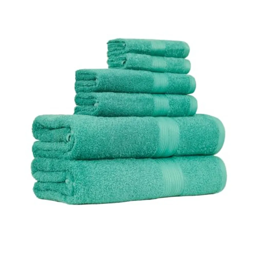 Oversized Fade-Resistant Towel, 100% Cotton, Highly Absorbent, Soft,,2 Bath Towels, 2 s, 2 Washcloths
Oversized Fade-Resistant Towel, 100% Cotton, Highly Absorbent, Soft,,2 Bath Towels, 2 s, 2 Washcloths