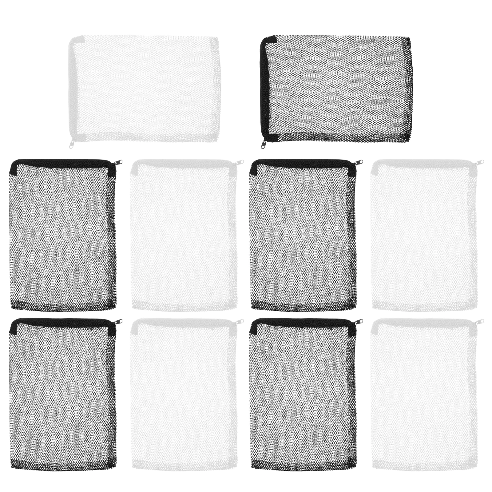 10pcs 30x20cm Aquarium Filter Bag Zipper Filtering Bag Fish Tank Mesh Pouch (White, Black, 5pcs Each)
10pcs 30x20cm Aquarium Filter Bag Zipper Filtering Bag Fish Tank Mesh Pouch (White, Black, 5pcs Each)