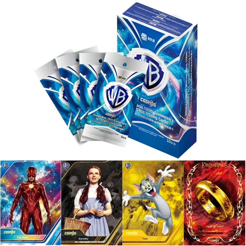 Kakawo New 2024 COSMoS Warner Bros.100th Anniversary ALL-STAR Коллекционные карты Редкие анимационные коллекционные карты Детские игрушки Подарки
Kakawo New 2024 COSMoS Warner Bros.100th Anniversary ALL-STAR Коллекционные карты Редкие анимационные коллекционные карты Детские игрушки Подарки