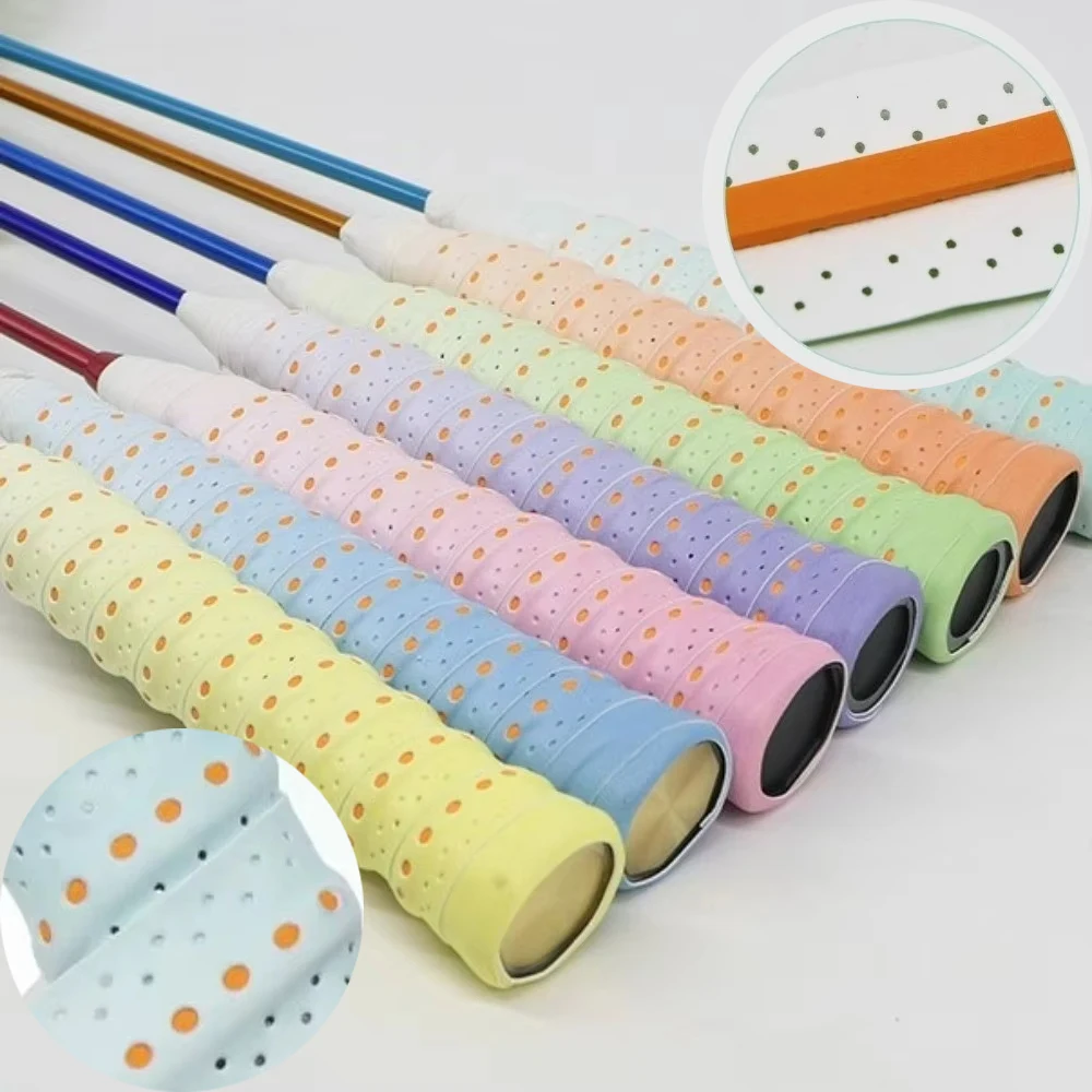 Gradient Color Sport Overgrip Tape Tennis Overgrip Sweatband Badminton Racket Grip Sweat Band Padel Shock Absorption Grip Tape
Gradient Color Sport Overgrip Tape Tennis Overgrip Sweatband Badminton Racket Grip Sweat Band Padel Shock Absorption Grip Tape