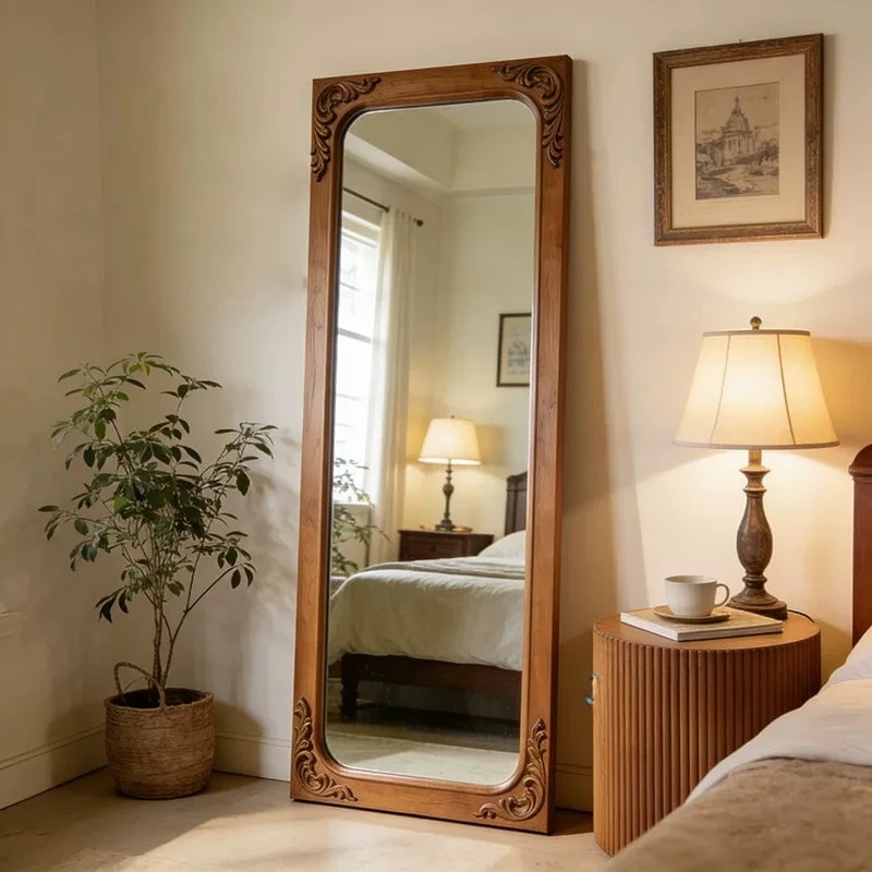 Modern Standing Mirror Living Room Moving Funky Bathroom Floor Bedroom Long Girls Luxury Mirror Men Espelhos Home Decorations
Modern Standing Mirror Living Room Moving Funky Bathroom Floor Bedroom Long Girls Luxury Mirror Men Espelhos Home Decorations