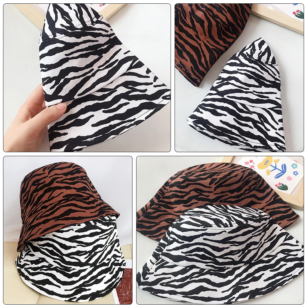 Zebra Stripe Bucket Size Fisherman Collapsible Sun Hat Summer Zebra Stripe Hat Beach Outdoor Summer Sunhat Activities
Zebra Stripe Bucket Size Fisherman Collapsible Sun Hat Summer Zebra Stripe Hat Beach Outdoor Summer Sunhat Activities
