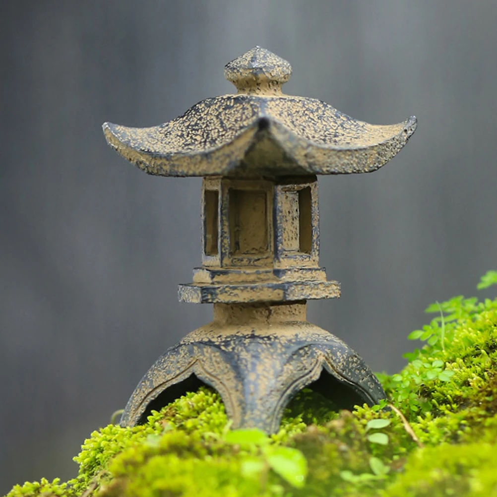 Small Stone Pavilion Ornaments Resin Pagodas Decor Mini Garden Adornments Balcony Yard Landscaping Accessories Toy Room
Small Stone Pavilion Ornaments Resin Pagodas Decor Mini Garden Adornments Balcony Yard Landscaping Accessories Toy Room