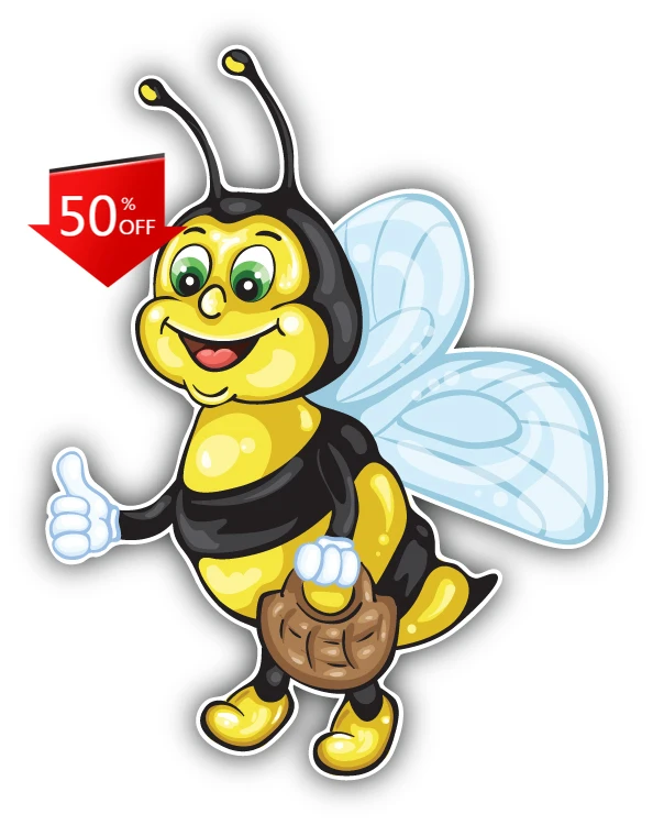 Bee Cartoon Cool Car Laptop Window Bumper Waterproof Vinyl Decal Gift Unique Funny Aesthetic Vintage Vintage Cool Cute
Bee Cartoon Cool Car Laptop Window Bumper Waterproof Vinyl Decal Gift Unique Funny Aesthetic Vintage Vintage Cool Cute