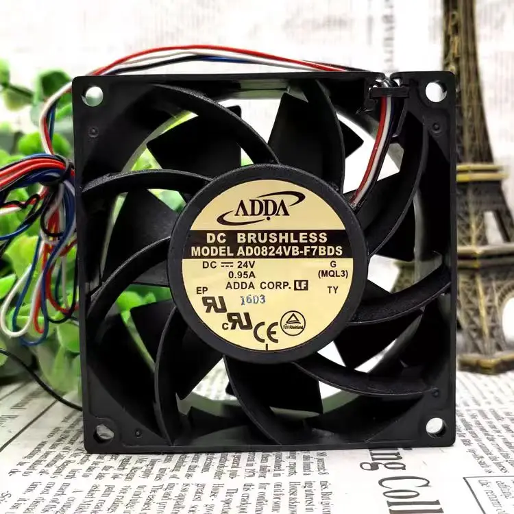 Новый оригинальный ADDA A0824VB-F7BDS 803824 Вентилятор охлаждения V0.95A 4-проводной 8 см
Новый оригинальный ADDA A0824VB-F7BDS 803824 Вентилятор охлаждения V0.95A 4-проводной 8 см