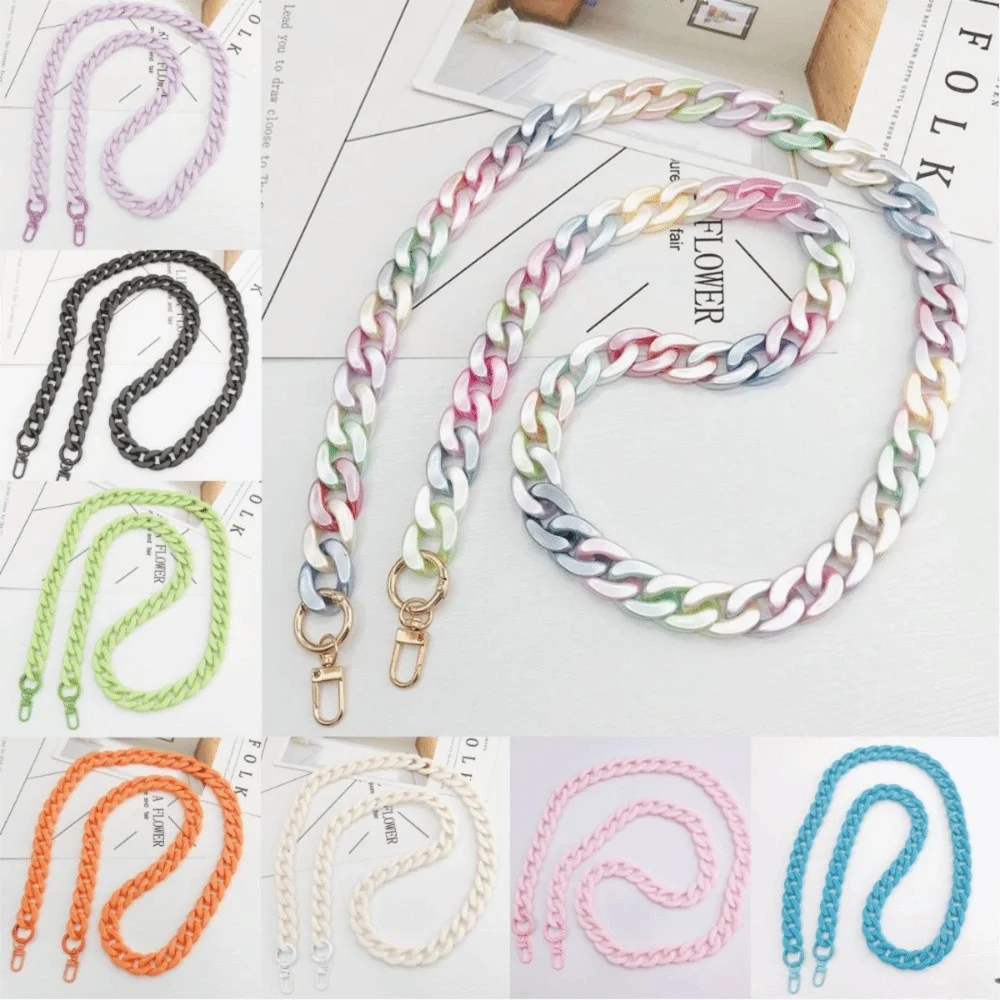 Vintage Acrylic Phone Chain Anti-Slip Bright Color Crossbody Lanyard Colored Acrylic Wide Design Cell Phone Hanging Rope
Vintage Acrylic Phone Chain Anti-Slip Bright Color Crossbody Lanyard Colored Acrylic Wide Design Cell Phone Hanging Rope