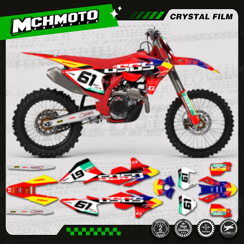 MCHMFG Custom Team Graphics Backgrounds Decals Stickers Kit For GASGAS 2024-2026 MC EC Motorcycle Decal Sticker 005
MCHMFG Custom Team Graphics Backgrounds Decals Stickers Kit For GASGAS 2024-2026 MC EC Motorcycle Decal Sticker 005