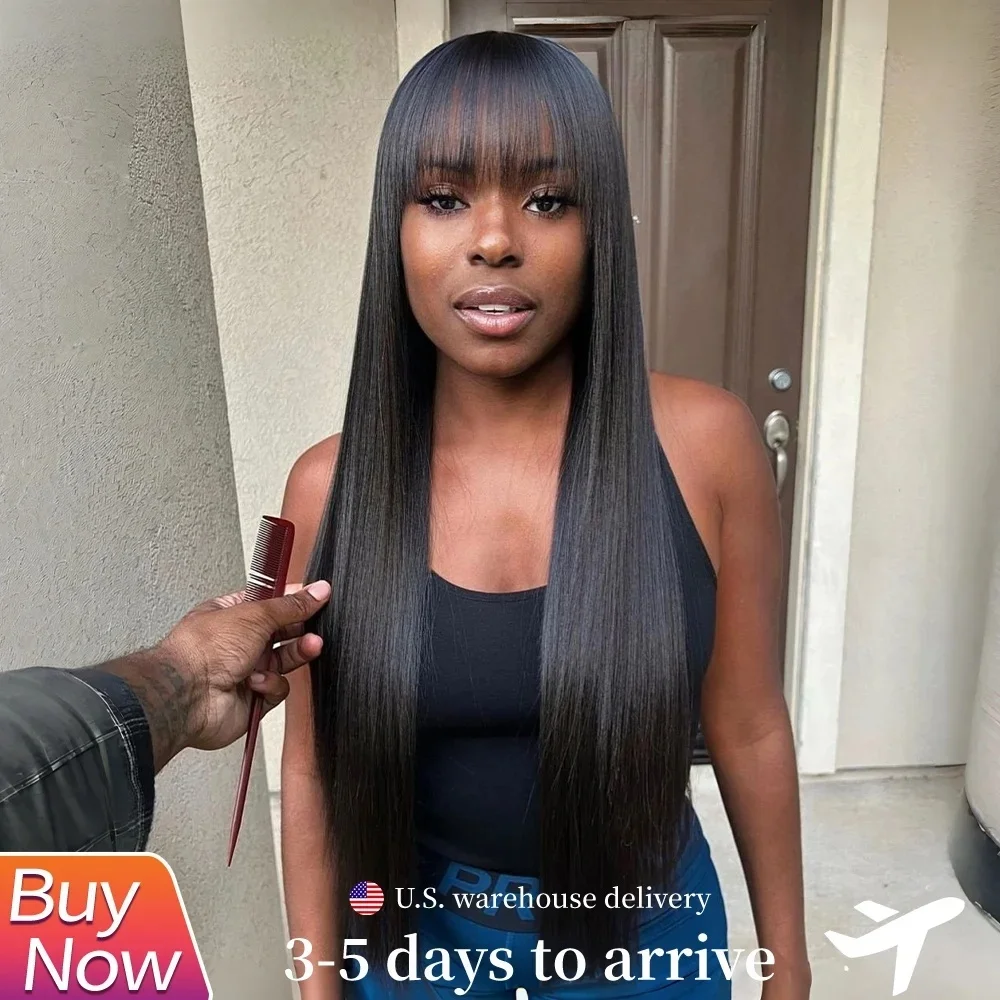 Bone Straight Human Hair Wig With Bangs 220 Density 30 Inch Brazilian 3x1 hd Lace Wigs Glueless Wig Human Hair Natural Remy Hair
Bone Straight Human Hair Wig With Bangs 220 Density 30 Inch Brazilian 3x1 hd Lace Wigs Glueless Wig Human Hair Natural Remy Hair